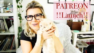 ♥️STUDIO VLOG OCT24: meet TEDDY 😻 & PATREON Launch!!! 🎉