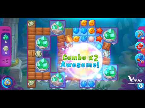 Fishdom. 6026 super hard level no boosters and diamonds