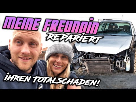 My girlfriend is repairing her totaled car! I RD48