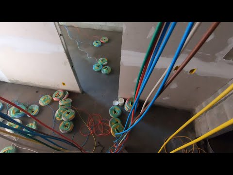 Por onde começar a instalação elétrica dos cabos, começo do quadro ou dos pontos?.