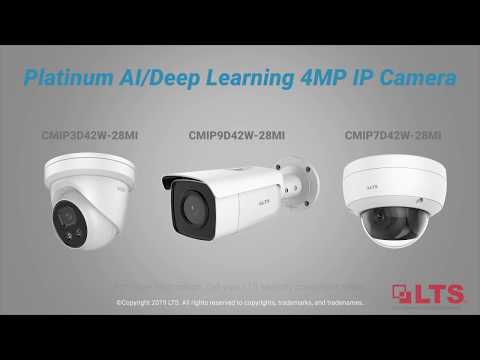 LTS Platinum, The All New Platinum AI/Deep Learning 4MP Bullet, Turret, and Dome IP Camera