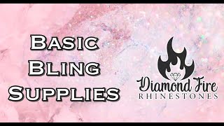 Basic Bling/Rhinestone Supplies