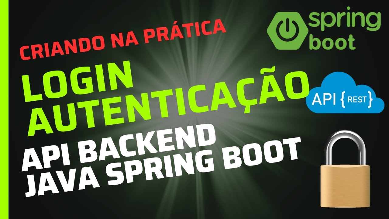 CRIANDO AUTENTICAÇÃO JWT (LOGIN E SENHA) EM UMA API BACKEND JAVA SPRING BOOT