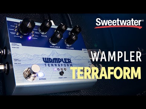 Wampler Terraform Modulation Multi Effect Pedal | Sweetwater