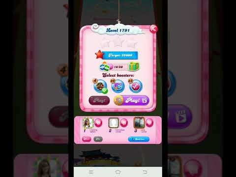 Level 1791 Candy Crush Saga