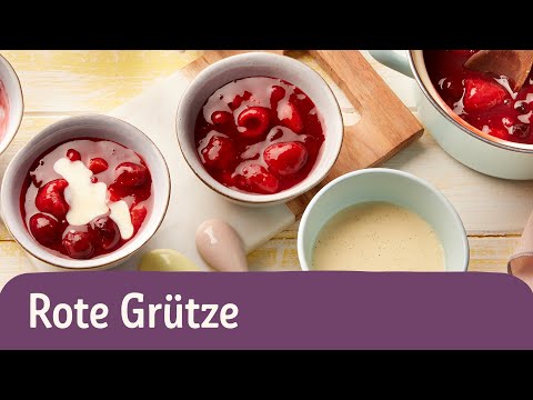 Rote Grütze selber machen – schneller Nachtisch im Glas 🍓🥄 | REWE Deine Küche