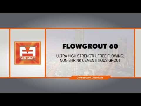 Flowgrout 40 grouting compound, packaging type: pp bags