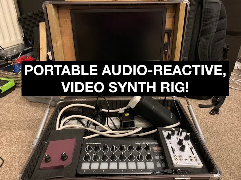 Sleepy Circuits Hypno + Rhythm Scope in a flight case!
