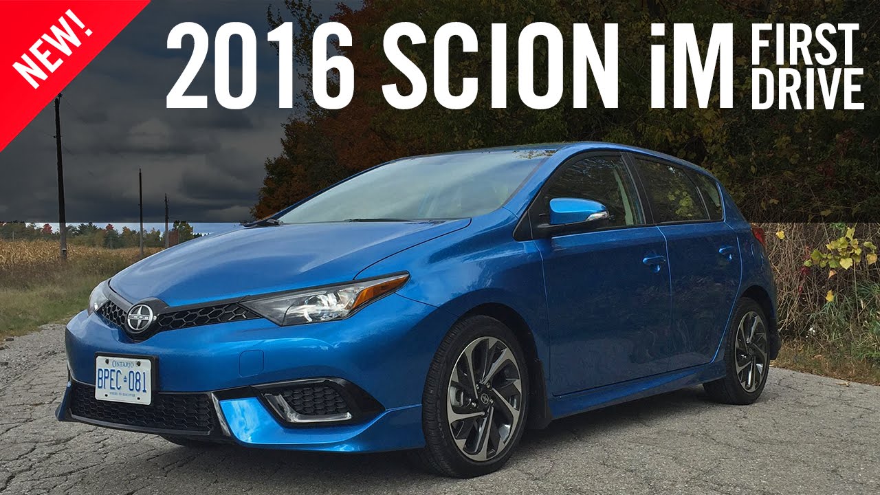 2016 Scion iM First Drive Review