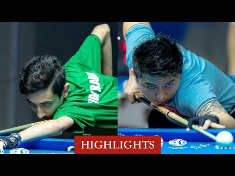 |HIGHLIGHTS| Khaled Alghamdi vs Ko Ar Ti - R1 - 2019 World 9-ball Championship