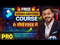 Free Video Editing Course Wondershare Filmora 15 With Ai Tutorial Hindi
