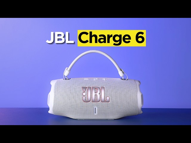 JBL Charge 6 Portable Bluetooth Speaker – Black in General Electronics in Markham / York Region