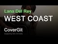 West Coast - Lana Del Rey - Cover 