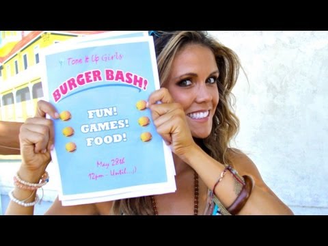 National Burger Day With The Tone It Up Girls