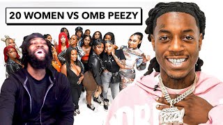20 WOMEN VS 1 RAPPER: OMB PEEZY! I HAD TO  GIVE YALL SOME RELATIONSHIP ADIVCE ON THIS VIDEO!! REACT