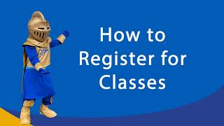 How to Register for Classes