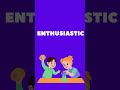 How to Say Enthusiastic