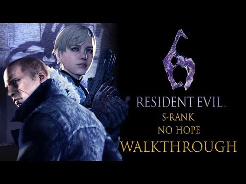 Resident Evil 6: Jake Campaign "NO HOPE"  S - Rank Full Walkthrough (PS4)