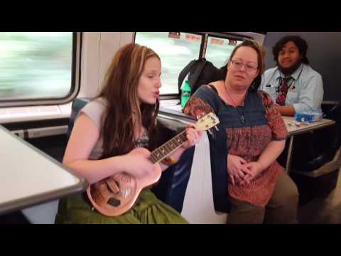 EmiSunshine by train..