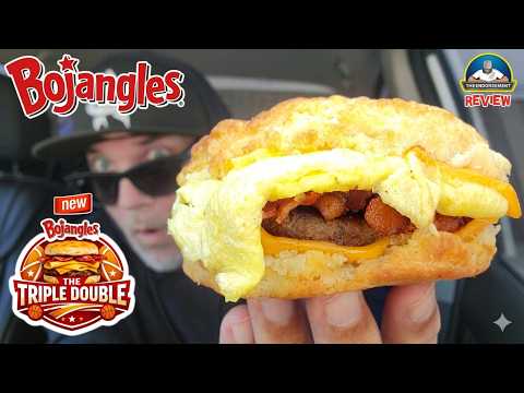 Bojangles® Triple Double Biscuit Sandwich Review! | Just In Time For March Madness | theendorsement