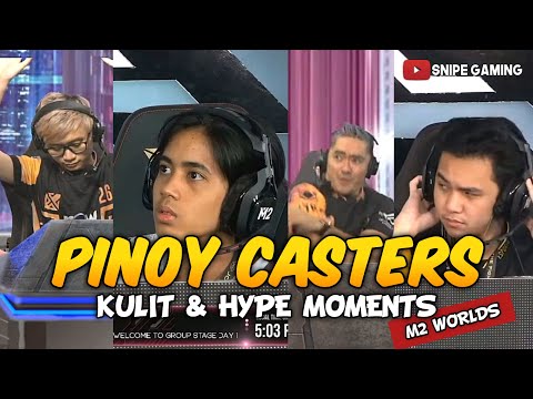 PINOY CASTERS KULIT & HYPE MOMENTS DURING M2 WORLD CHAMPIONSHIP