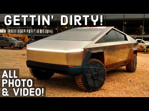 Tesla Cybertruck At Giga Texas! All Photo & Video in HD/4K