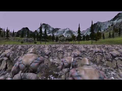 200 Elven  Huntress vs 10.000 Wild Man's Ultimate Epic Battle Simulator