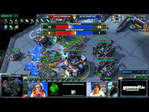 StarCraft 2 - Showtime vs. Marine 1/2 - EPS Finals Germany Winter 2014