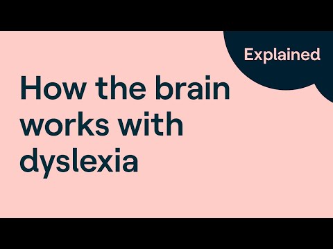 Screenshot of video: Dyslexia and the Brain