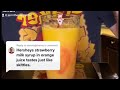 Hersheys Strawberry Syrup W Orange Juice