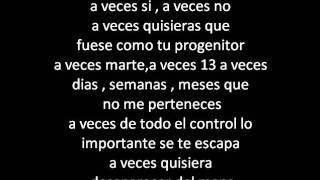 a veces - anita tijoux con hordatoj ( letra)