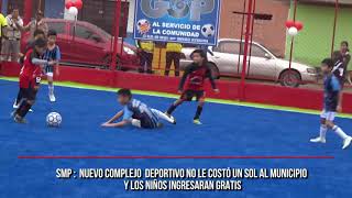 Inauguración del Polideportivo 27 de Noviembre - 15 de Junio