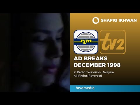 RTM TV2 Ad Breaks (December 1998)