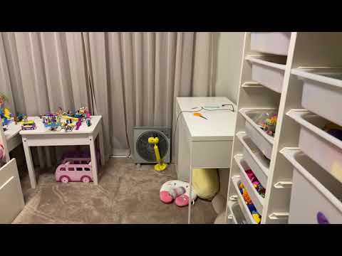 Micke Ikea table with office works Sheffield kids study chair