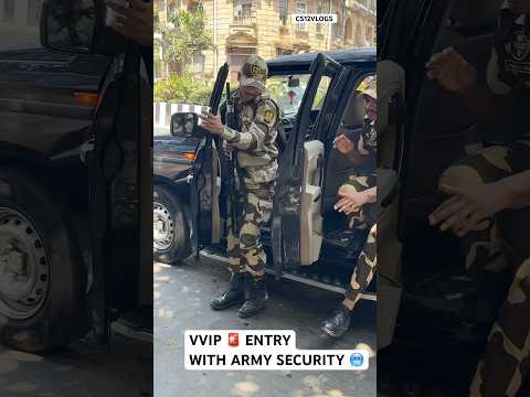 VVIP BILLIONAIRE ENTRY IN ROLLSROYCE WITH ARMY SECURITY IN MUMBAI #SHORTS#INDIA#CAR#rollsroyce