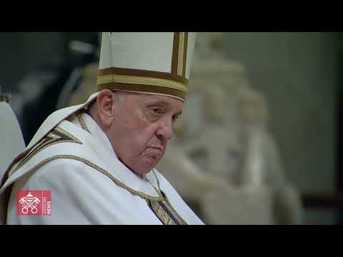 Highlights 25 January 2023 Celebration of Second Vespers Pope Francis