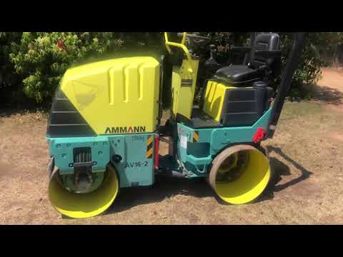 FOR SALE AMMANN AV16-2 1.6T Smooth Drum Compactor