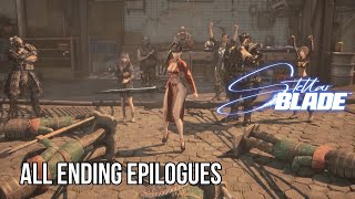 Stellar Blade - All New Ending Epilogues (4K 60 FPS)