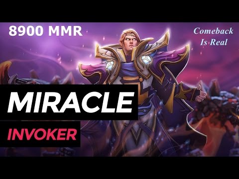 Dota 2- OG. Miracle 8900MMR VS OG. Xcalibur(sub). Comeback Is Real !
