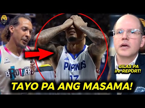 GILAS pa ire-REPORT ng TAEland ! Pa-VICTIM ang player nila, tayo pa ang masama sa FIBA ?