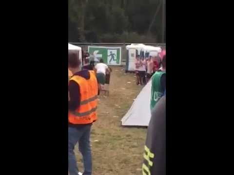 Stimmung am Campingplatz Mini Rock Festival 2015 Horb am Neckar