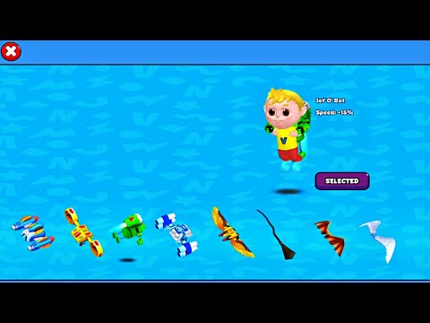 Vlad & Niki Run - All Heros All Hovers All Jetpacks Unlocked (Android,iOS)