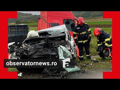 Destin frânt prea devreme. Doi tineri din Maramureş, spulberaţi de TIR în drum spre facultate