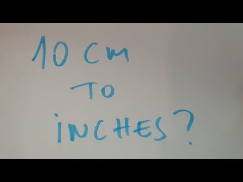 10 Centimeters In Inches