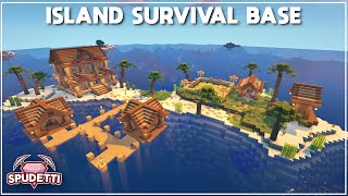 Minecraft: How to Build an Island Survival Base [Tutorial] 2020