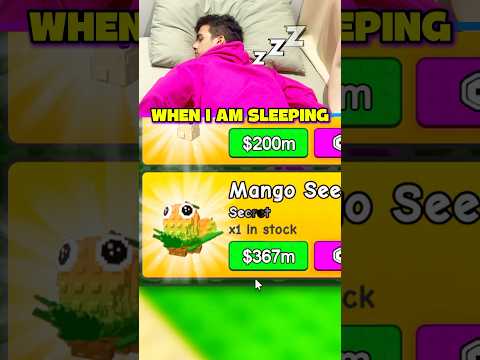 PLANTS VS BRAINROTS PLANTS SHOP WHEN I AM SLEEPING 😭