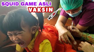 Download lagu SQUID GAME ASLI NANGIS KEJER SUNTIK VAKSIN 😱💉| QIFA AGUNG mp3