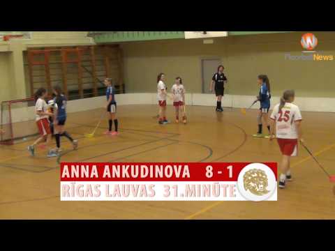 S1: Rīgas Lauvas - SK Līgatne 21:1 (08.02.2015)