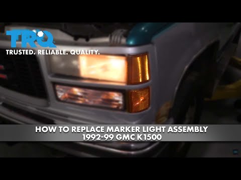 How To Replace Marker Light Assembly 1992-99 GMC K1500