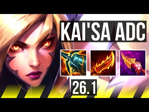 KAI'SA & Braum vs ASHE & Leona (ADC) | Good KDA: 20/1/2 | KR Master | 26.1